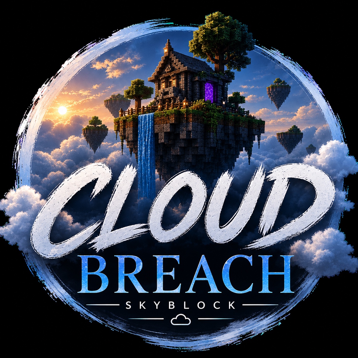 CloudBreach Skyblock logo